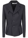 Comme Des Garçons Ladies' Mini Jacket In Blue