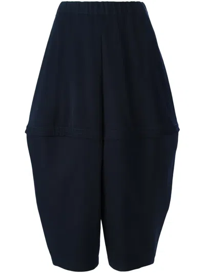 Comme Des Garçons Cocoon Culottes In Blue