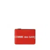 Comme Des Garçons Coin Purse In Red