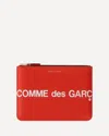 Comme Des Garçons Coin Purse In Red