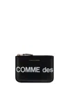Comme Des Garçons Coin Purse In Black