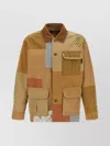 Comme Des Garçons Collar Corduroy Pockets Patchwork Design Jacket