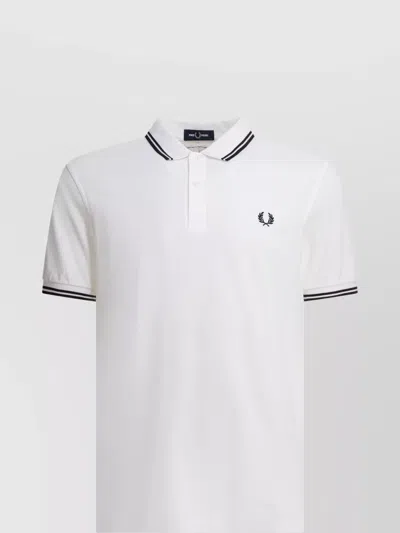 COMME DES GARÇONS COLLARED POLO T-SHIRTS RIBBED CUFFS