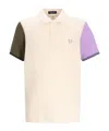 Comme Des Garçons Polo Shirt Collaboration Fred Perry In Yellow