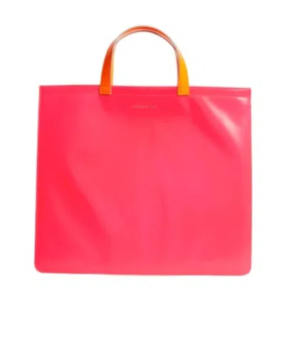 COMME DES GARÇONS COMME DES GARÇONS WALLET SUPER FLUORESCENT TOTE BAG