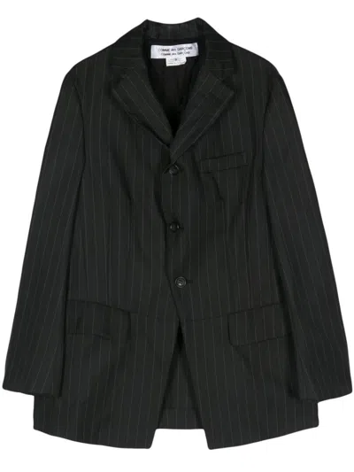 Comme Des Garçons Comme Des Ga Single-breasted Jacket In Black