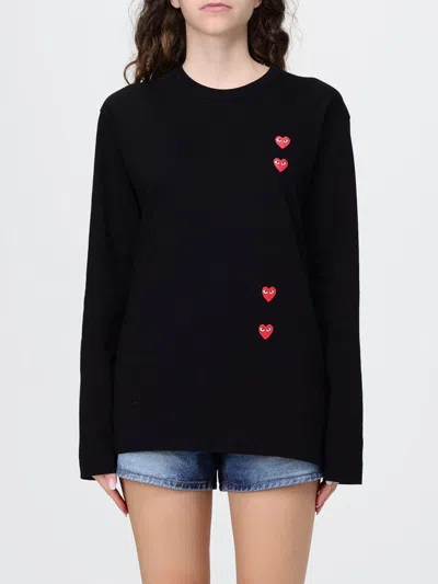 Comme Des Garçons Comme Des Gar&ccedil;ons T-shirt Woman  In Black