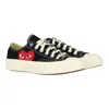 Comme Des Garçons Collaboration Multi Heart Chuck 70 Low Sneakers In Black
