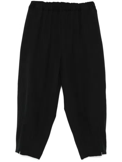 Comme Des Garçons Comme Des Garçons Baloon Fit Trousers In Black