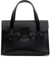 COMME DES GARÇONS COMME DES GARÇONS BLACK BRIDLE LEATHER BAG