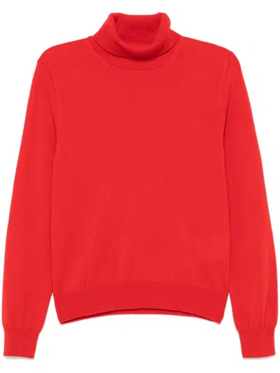 Comme Des Garçons Cashmere Sweater In Red