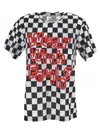 Comme Des Garçons Checked T-shirt In Multicolor