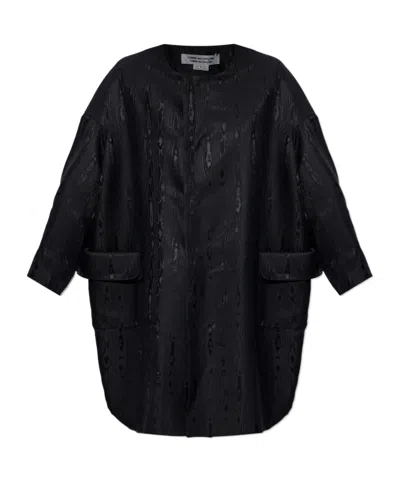 Comme Des Garçons Silk-blend Coat