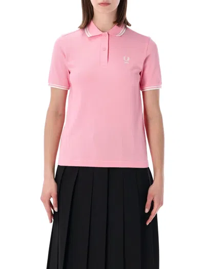 Comme Des Garçons Girl Pink Fred Perry Polo