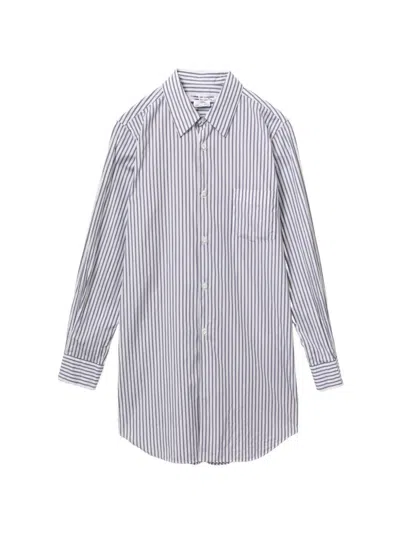 Comme Des Garcons - Comme Des Garcons Long Oversized Shirt In White