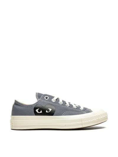 Comme Des Garçons Play X Converse Chuck 70 Ox Sneakers In Gray