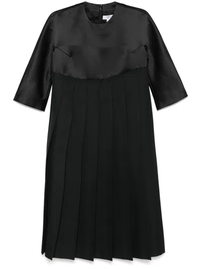 COMME DES GARÇONS PLEATED MIDI DRESS