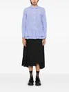 COMME DES GARÇONS COMME DES GARÇONS PLEATED MIDI SKIRT