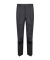 Comme Des Garçons Pleated Trousers In Black