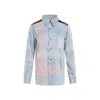 Comme Des Garçons Shirt With Tartan Design And Tech Fabric In Multicolour