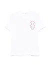 Comme Des Garçons Printed Crew Neck T-shirt In White