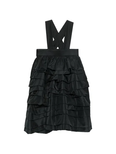 Comme Des Garçons Short Dress  Comm In Black