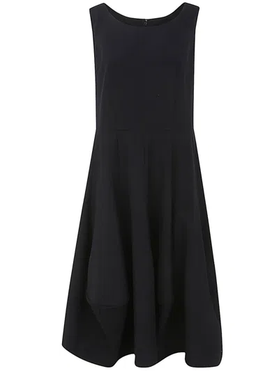 Comme Des Garçons Comme Des Garçons Sleeveless Dress In Black