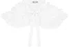 COMME DES GARÇONS COMME DES GARÇONS WHITE GARMENT-WASHED COLLAR