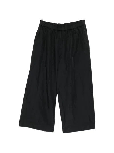 Comme Des Garçons Wide-leg Trousers In Black