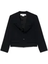 Comme Des Garçons Wool Blazer In 蓝色