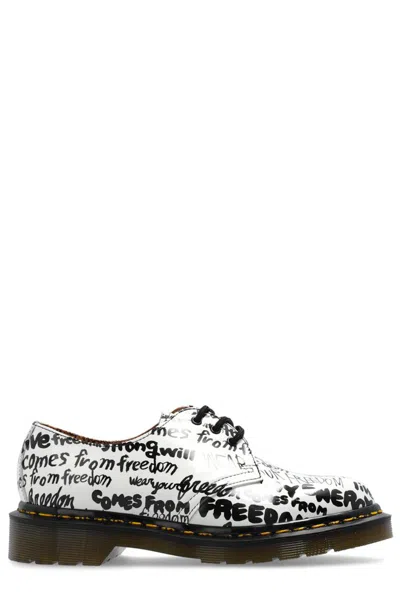 Comme Des Garçons X Dr. Martens 1461 Brogues In White