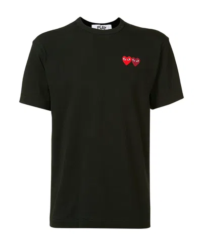 Comme Des Garçons Black Logo Cotton T-shirt