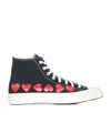 Comme Des Garçons Comme Des Garcons Chuck Taylor High Top Sneakers In White