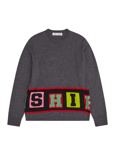 Comme Des Garçons Comme Des Garons Shirt Crewneck Knitted Jumper In Black