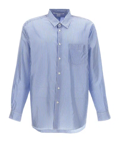 COMME DES GARÇONS COMME DES GARÇONS SHIRT STRIPED BUTTONED SHIRT