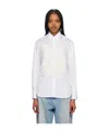 Shop Comme Des Garçons Shirt White Mickey Mouse Shirt