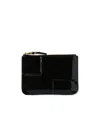 Comme Des Garçons Top Zipper Change Wallet In Black