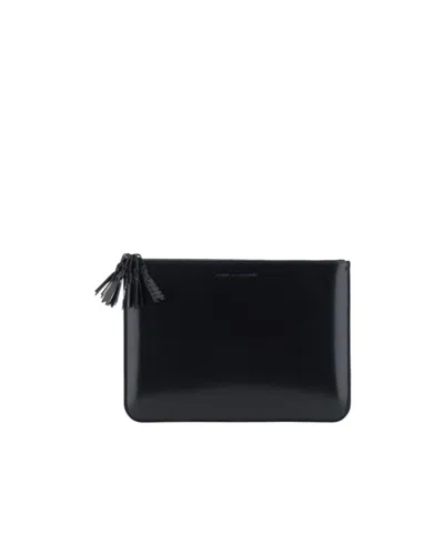 Comme Des Garçons Wallet Cdg Zipper Medley Serie Pouch In Black