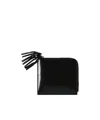 Comme Des Garçons Wallet Cdg Zipper Medley Serie Wallet In Black