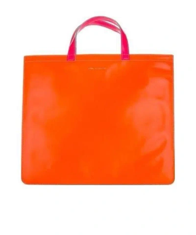 Comme Des Garçons Wallet Super Fluorescent Tote Bag In Multi