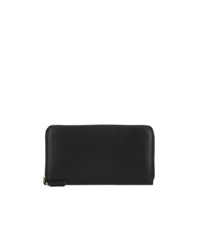 Comme Des Garçons Wallet Zip-around Wallet In Black
