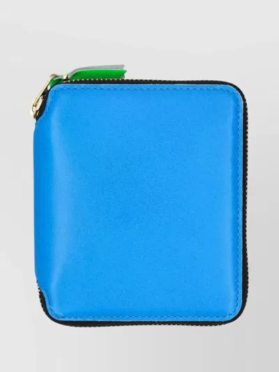 Comme Des Garçons Compact Leather Zip Around Wallet