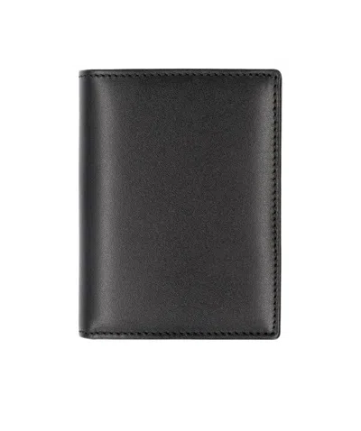 Comme Des Garçons Compact Wallet In Black