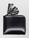 Comme Des Garçons Compact Zip Wallet Smooth Finish