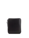 Comme Des Garçons Compact Zipped Wallet Wallets Black In Black