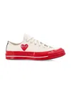 Comme Des Garçons Converse Comme Des Garçons Play X Converse Chuck 70 Low-top Sneakers In Multi