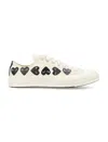 Comme Des Garçons Converse Multi Heart Low Top