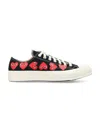 Comme Des Garçons Converse Multi Heart Low Top