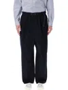 Comme Des Garçons Cordura Belted Jogging In Black