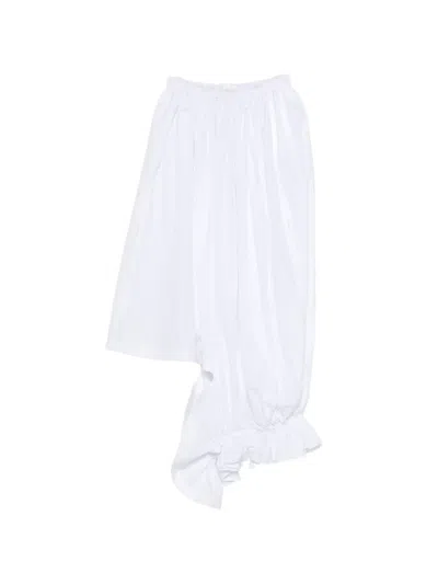 Comme Des Garçons Comme Des Garcons Cotton Blouse In White